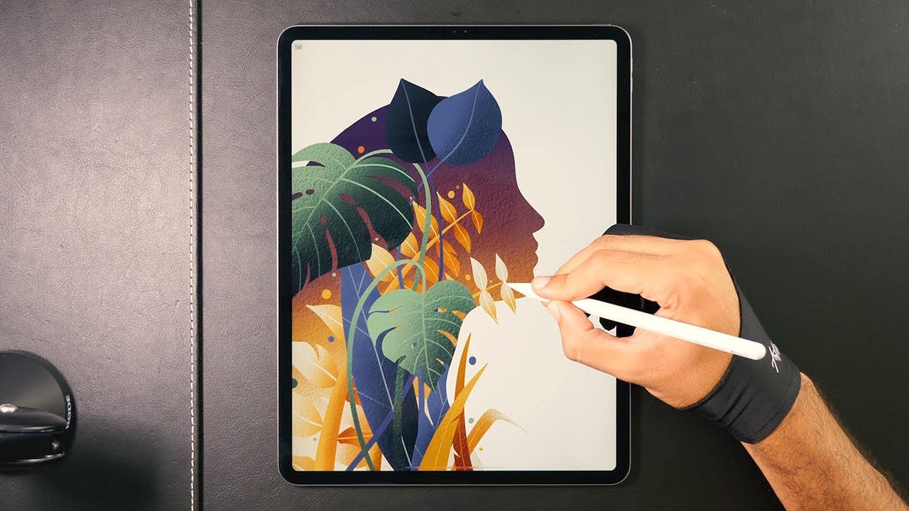 Digital Illustration on iPad Pro YouTube