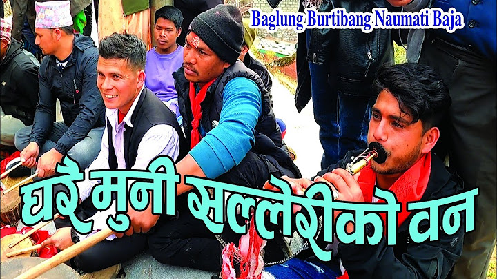 साबित्रा परियारको चर्चित गित सनाहिमा | Gharai Muni Salleriko Ban | Baglung Burtibang Naumati Baja