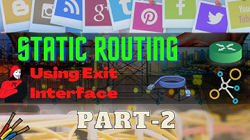 Static Routing By Exit Interface | Network Configuration | Networking (in Hindi) | Part-2