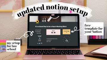 HOW I USE NOTION AS A LAW STUDENT | UPDATED NOTION SETUP