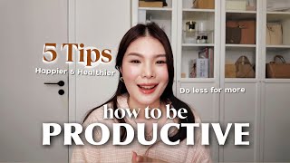 How to be productive เทคนิคทำงานมีประสิทธิภาพ เร็ว เหนื่อยน้อยลง ฉบับ คนขายของออนไลน์ | BEBE DOANG