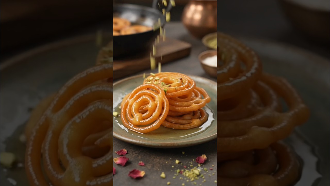 🤤 Easy Jalebi Recipe at Home #shortsfeed #facts #food #foodshorts #viral #cooking #jalebi #foodie