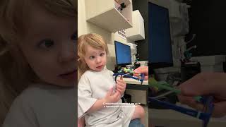 Ваня на осмотре 🥰 #окклюдер