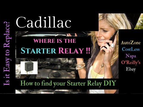 Cadillac | Deville | Where is The | Starter | Relay | DIY