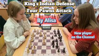 WFM Alisa Yunker (2130) - Varvara Ivanova (1723) - Blitz