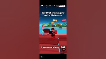 Day 59 of checking my mail in Pls Donate #shorts #ytshorts #capcut #roblox #plsdonate
