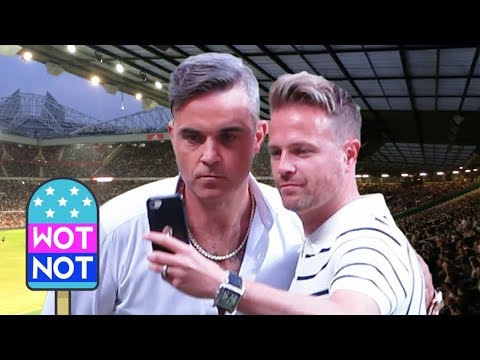 Video: Mana bantuan sepak bola robbie williams?