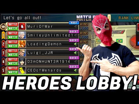 UMVC3 - HEROES LOBBY #1!