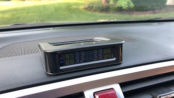 Zeepin Tire Pressure Monitoring System Unboxing and Demonstration