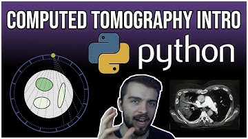 CT Scans and Tomographic Recon in PYTHON