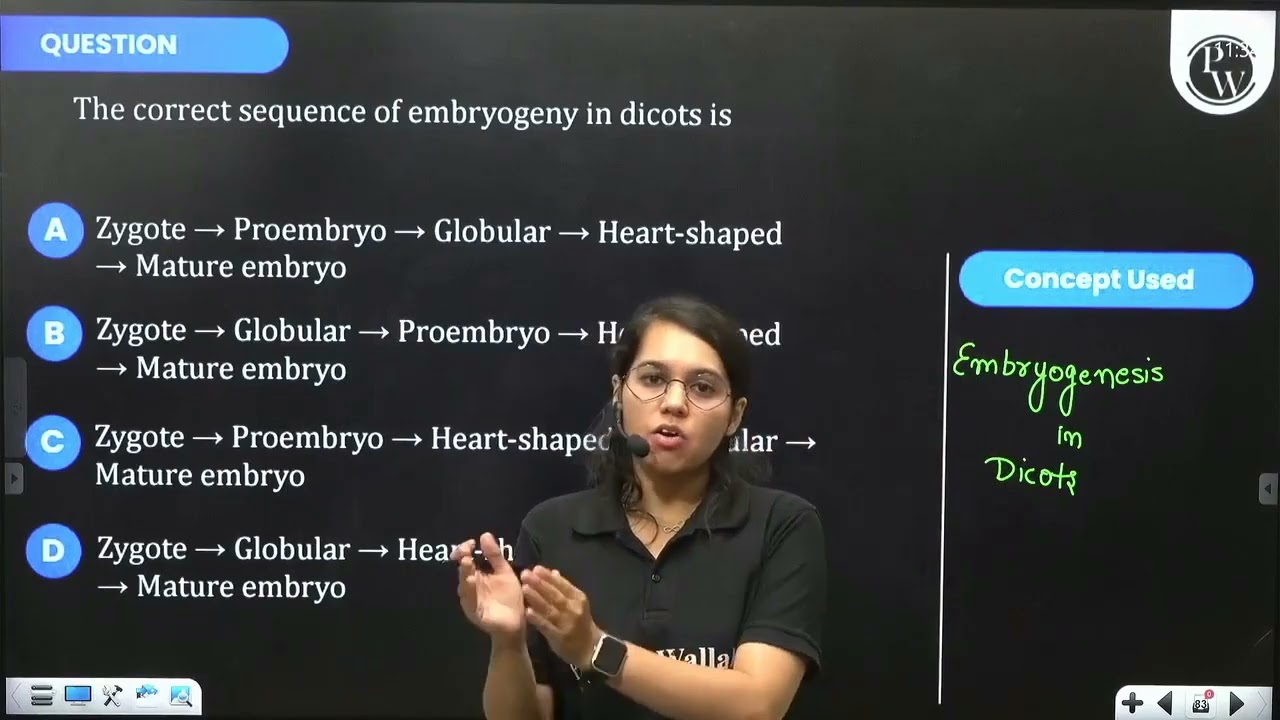 The correct sequence of embryogeny in dicots is&nbsp;....