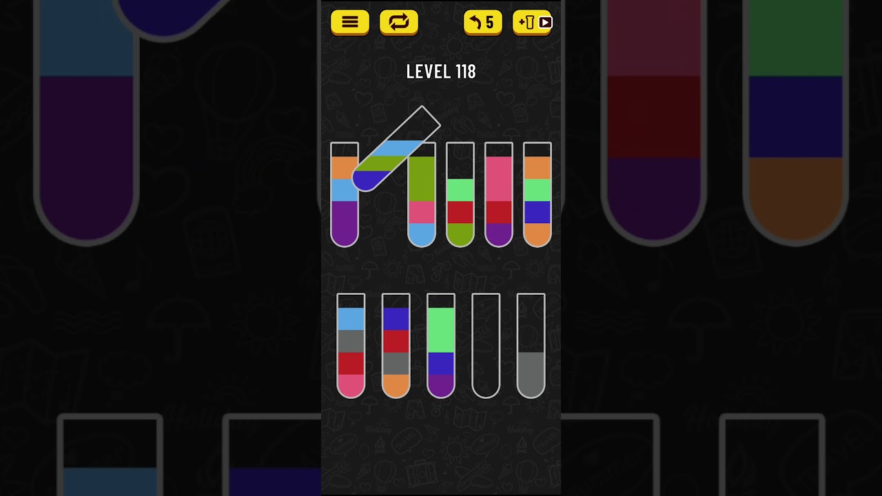 Water Sort Puzzle - level 118