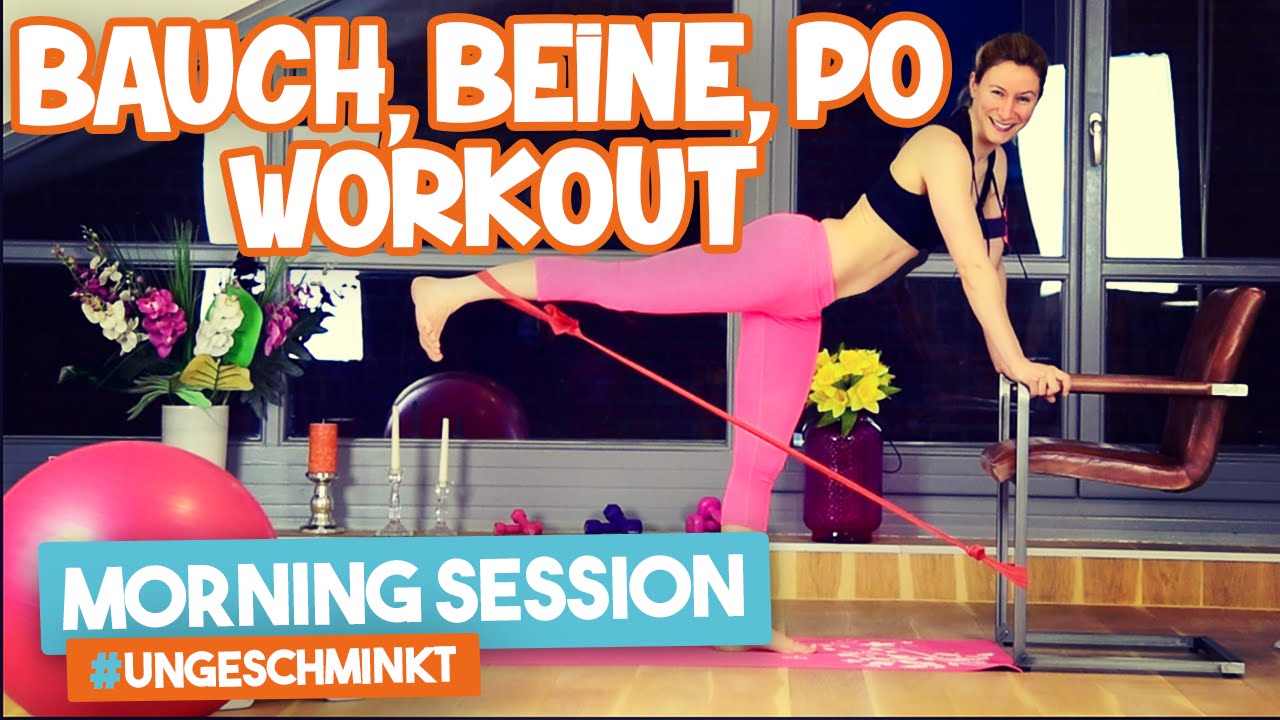 Bauch Beine Po Training Fur Zuhause Morning Session