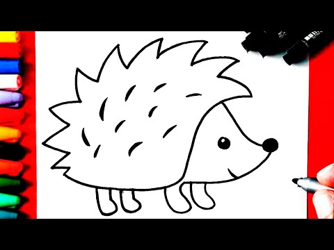 Vídeo: Como Desenhar Um Ouriço