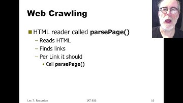 IAT806 Lecture 7  Recursion