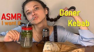 Asmr Kebab Eating Sounds Mukbang Асмр Шаурма Yemek Asmr Türkçe