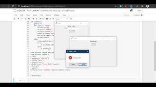 Lecture 7 GUI with Python: Toplevel and messagbox module