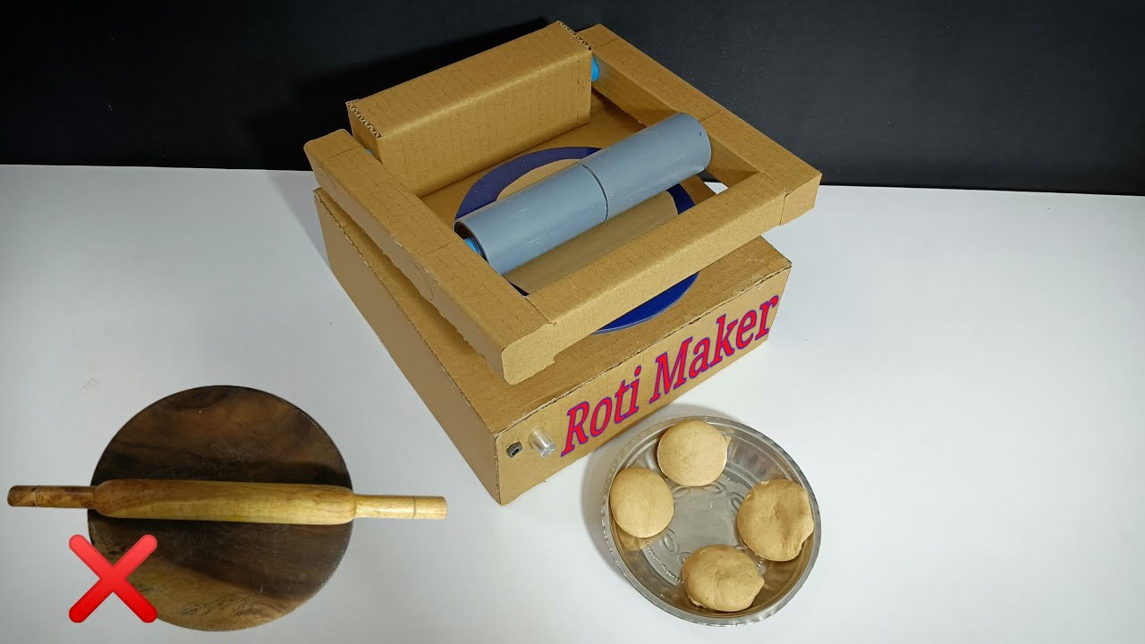 How to Make Electric Roti Maker Machine at Home || Roti Maker From ...