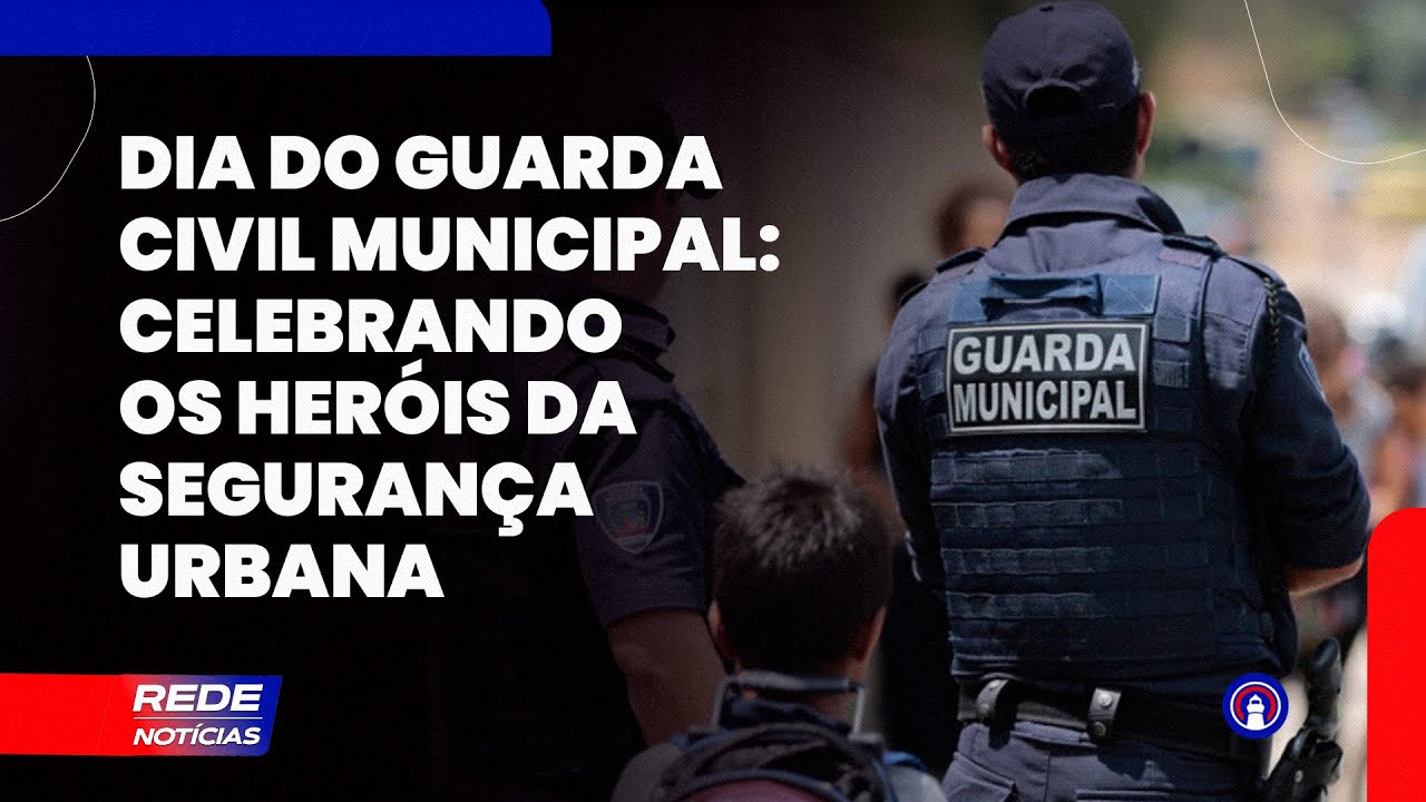 Hoje, 3 de setembro, é celebrado o Dia do Guarda Civil Municipal - YouTube