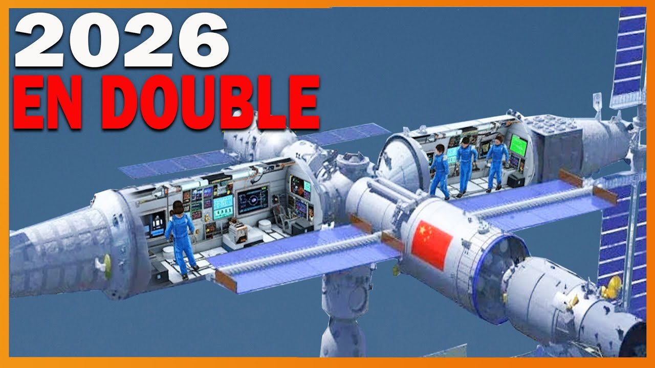 Station spatiale chinoise : un tournant majeur se prépare en 2026 face à la NASA