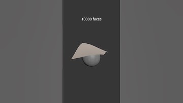 EXTREME Cloth Simulation Faceoff 10000 vs 40000 Faces in 3dsmax #3d #3danimation #3dsmax max