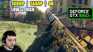 GTX 1660 Ti | COD Warzone S3 - 1080p, 1440p, 4K - Low & Ultra