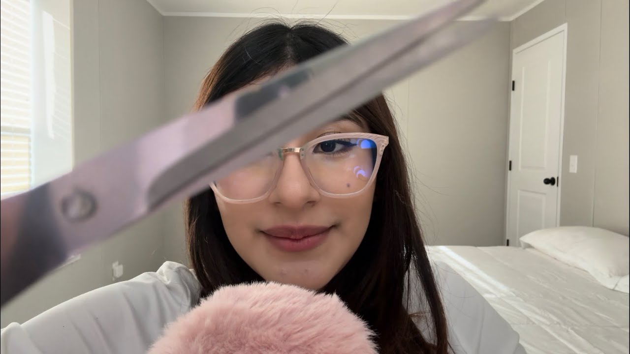 ASMR Removing Negative Energy For Deep Sleep!! ✂️✨