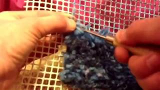 How to use a latch hook kit