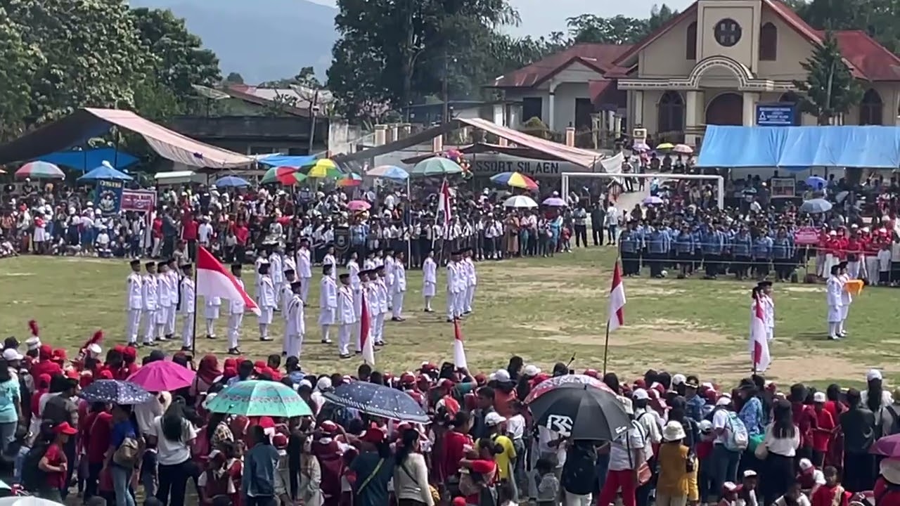 Paskibra kecamatan dari SMA N 1 SILAEN