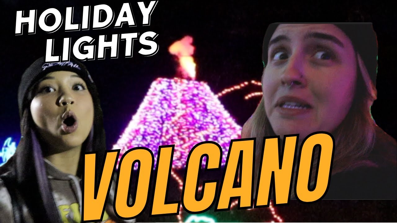 We saw a Volcano??