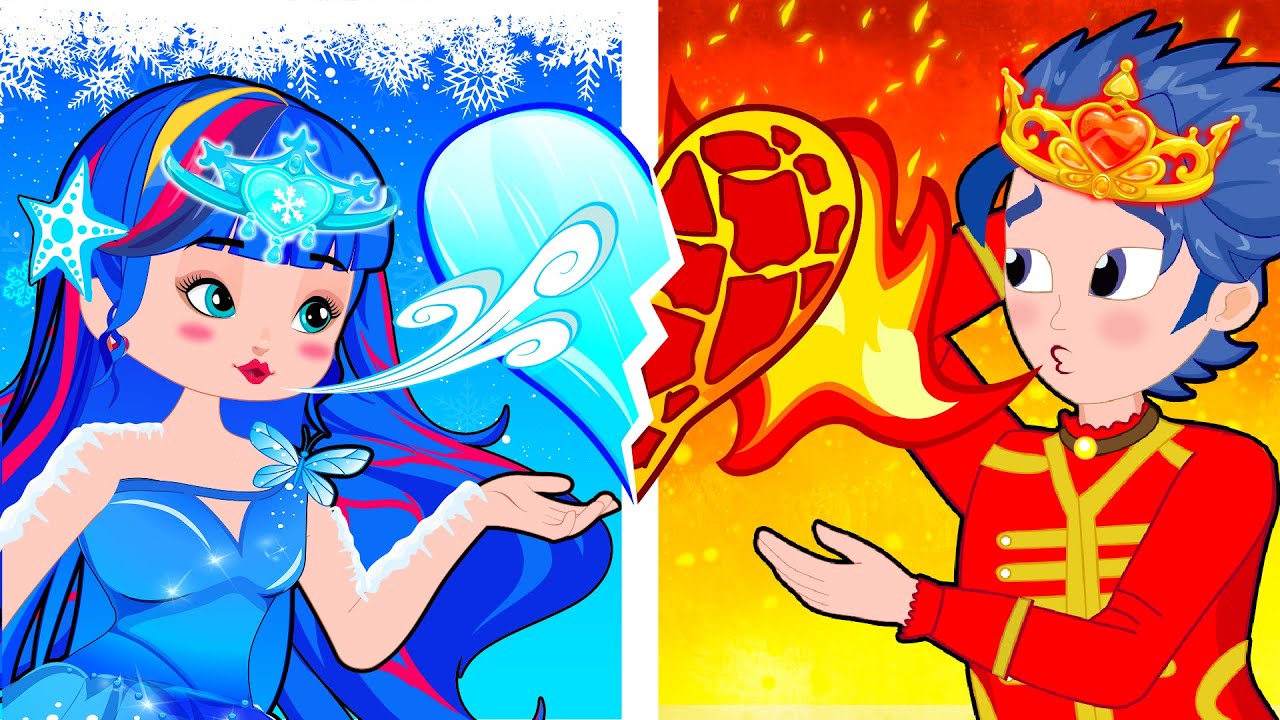 Lisa the Ice Princess Melts Alex’s Fiery Love! ❄️❤️ | Love Story | Poor Princess Life