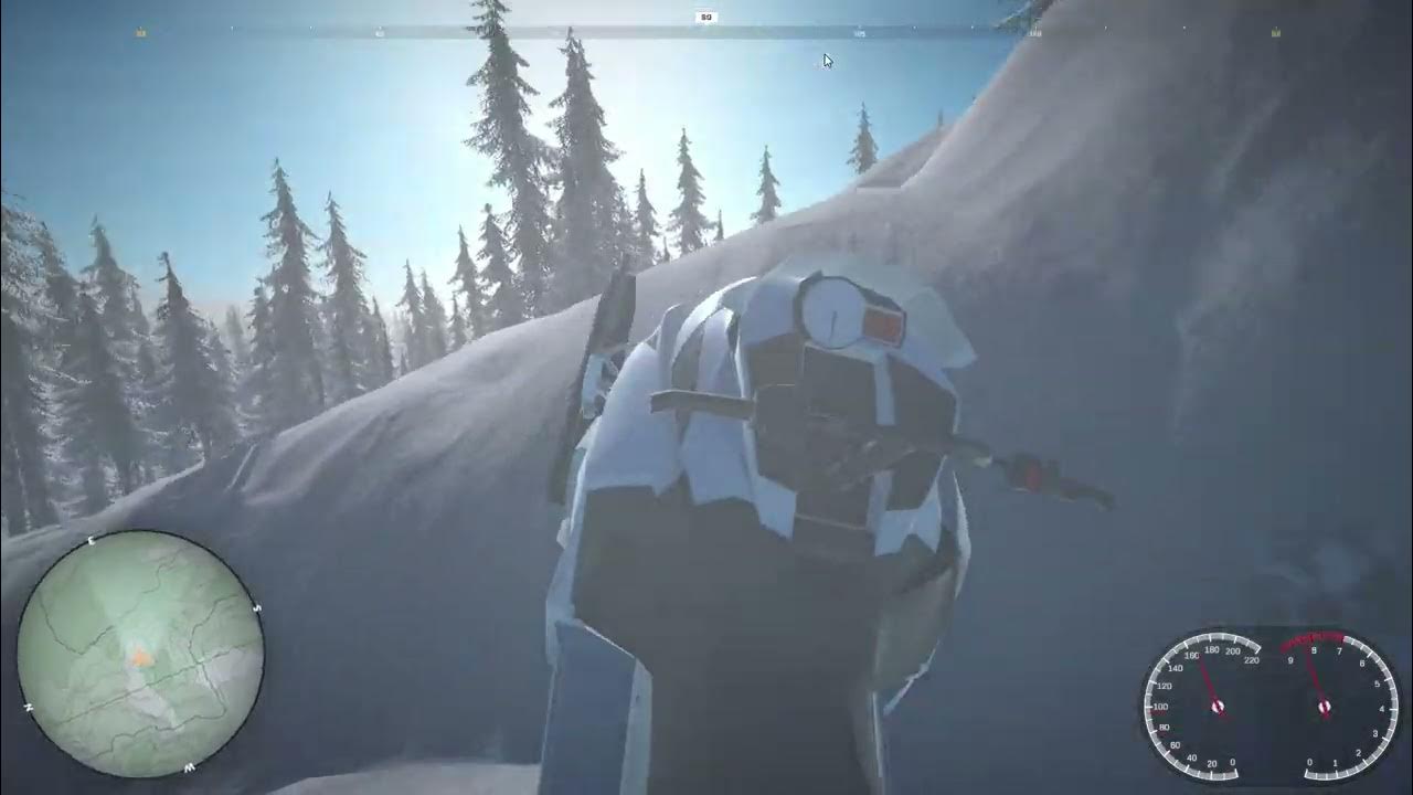 snowmobile game Freeride Mountain YouTube