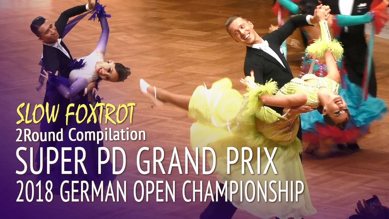WDSF Super PD Grand Prix = Медленный фокстрот = Открытый Чемпионат Германии2018 = 1/8 финала