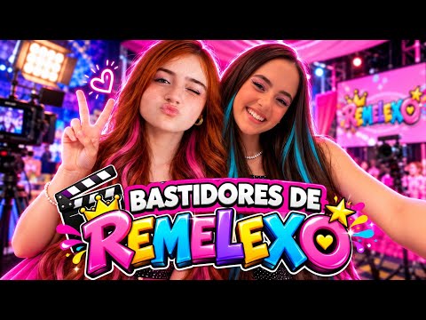 BEHIND THE SCENES OF BELINHA'S MUSIC VIDEO 💖 REMELEXO
