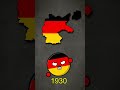 History of germany countryballs
