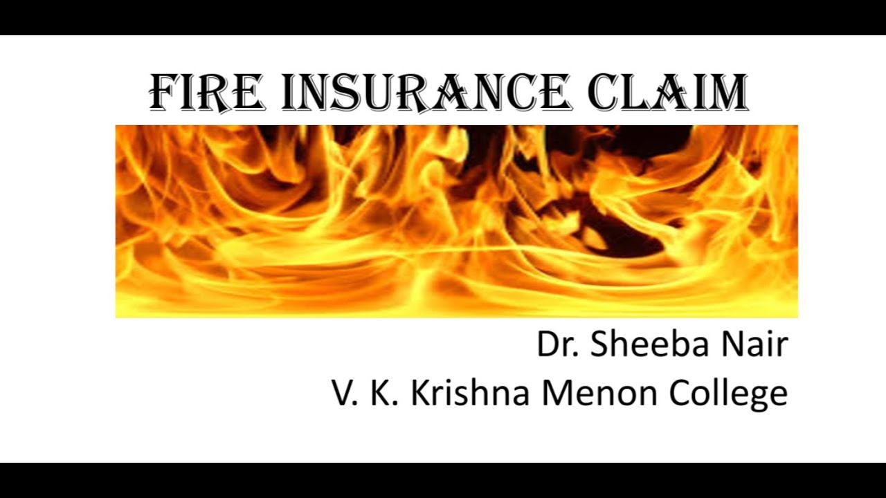Fire Insurance Claim YouTube