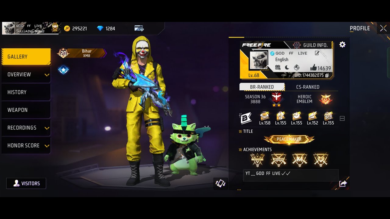 Classy Free Fire Names