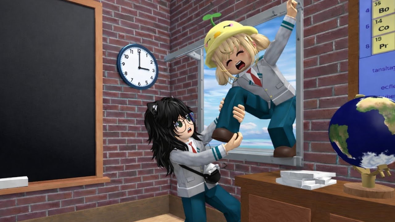 Nương Nhỏ và Sương Roblox Trốn Học 