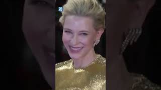 Cate Blanchett luce impactante en la alfombra roja de Cannes