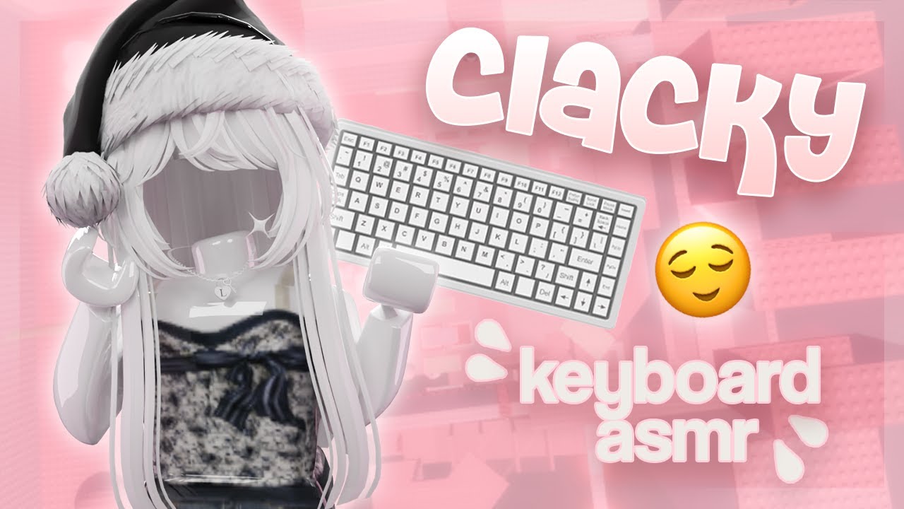 my first asmr video! (clacky keyboard asmr) - YouTube