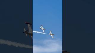 T-33 Shooting Star twin ship formation show pass at the 2026 MCAS Yuma Airshow#warbirds #fighterjet