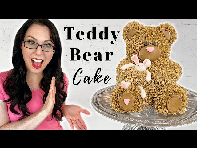 My Teddy Bear Base On The Tutorial From Bake A Boo - CakeCentral.com