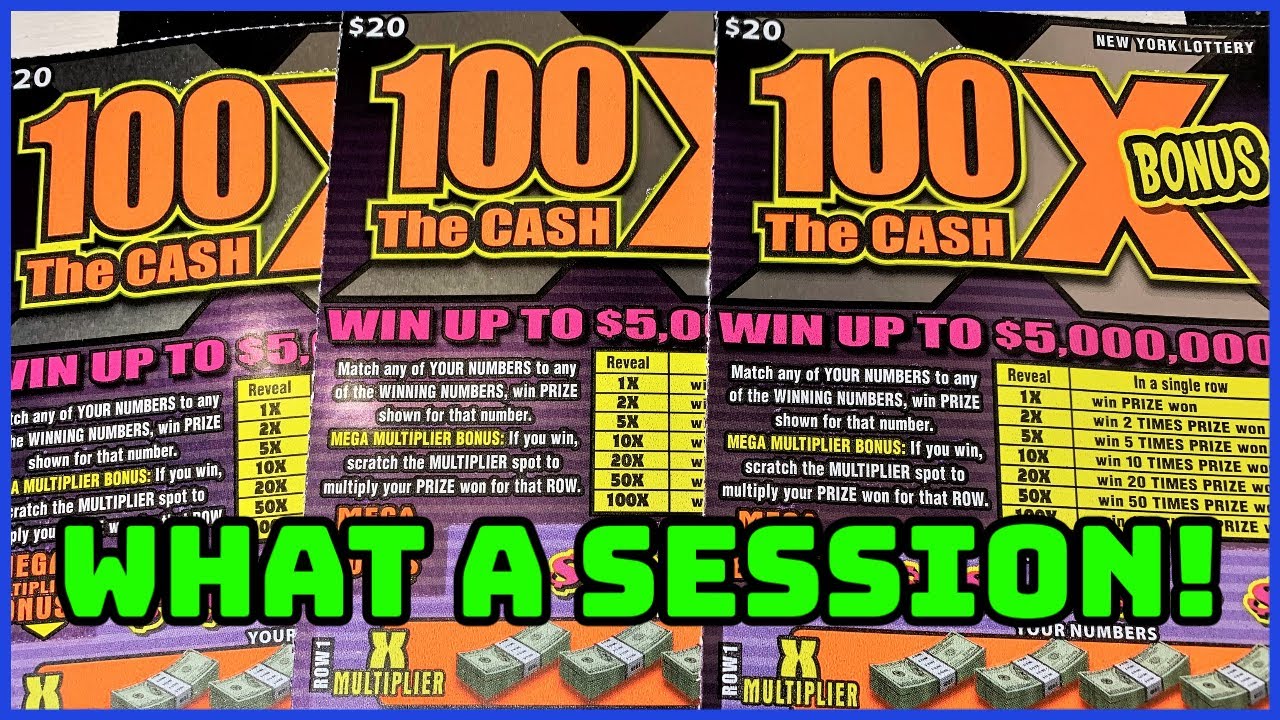 Start The Week Off With 3 x 100X The Cash Bonus | New York Lottery Scratch Off Tickets