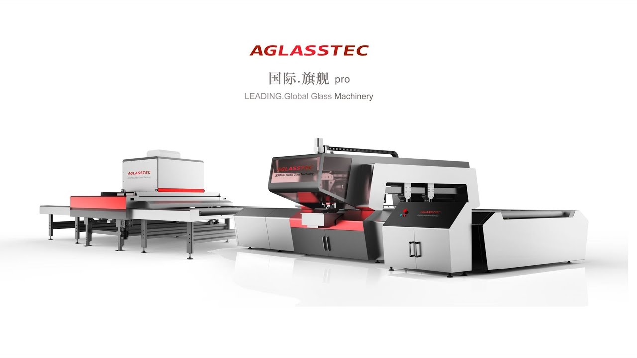 Automatic glass arrising /seaming production line with washing machine