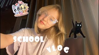 картинка: vlog-школьный!🖖🏻//скучный влог,школа🤍