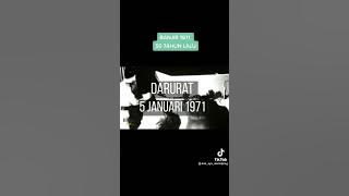 Sejarah Peristiwa Banjir Besar Malaysia pada tahun 1971