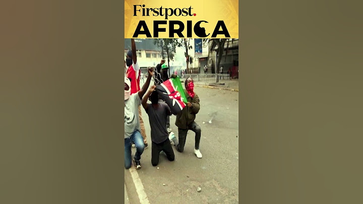 Kenya Protesters Clash With "Goons" | Firstpost Africa