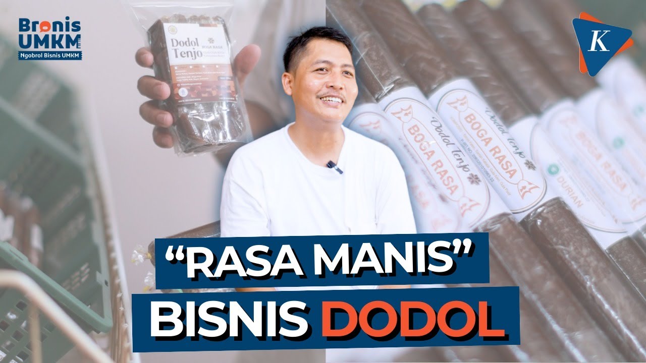 [BRONIS UMKM] Doa Ibu dan Konsisten Berbisnis, Resep Rahasia Dodol Tenjo Bisa Laris Manis!