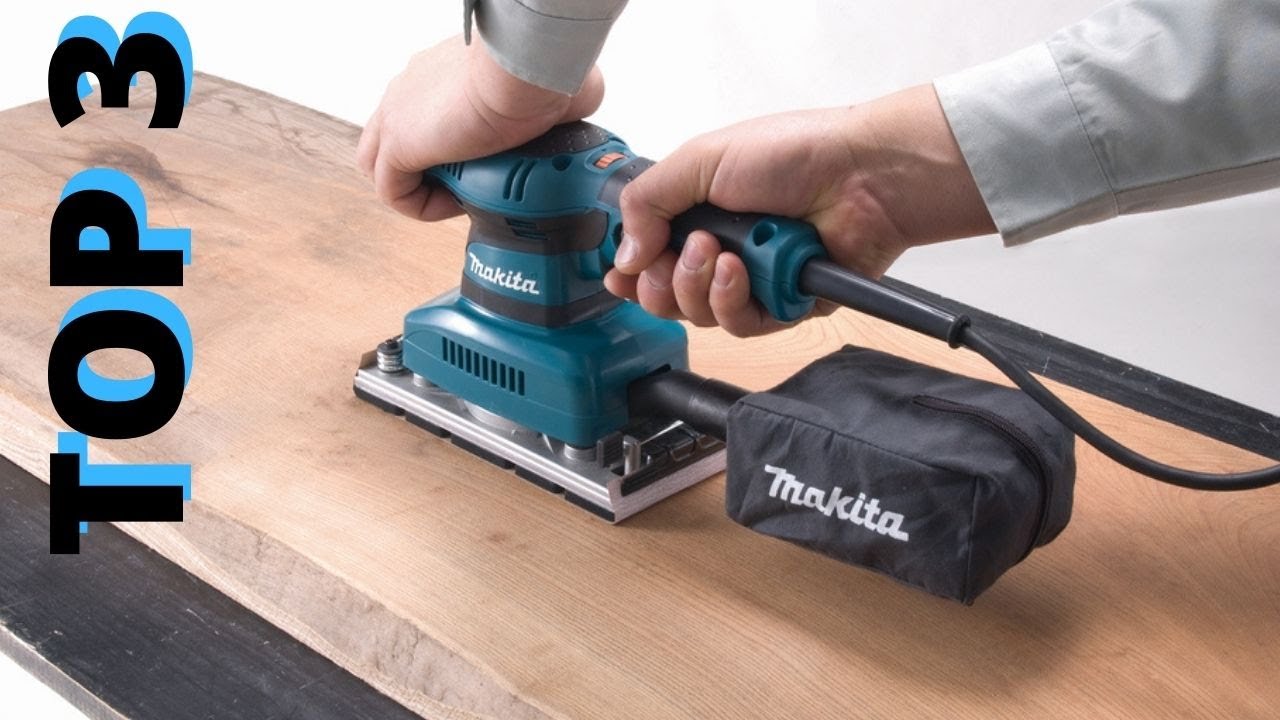 Ponceuse Vibrante Makita BO3711J 190W - Variateur De Vitesse - Aspiration Poussière - Boîte Makpac