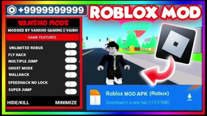 Roblox Mod Apk v2.600.713 gameplay -New Features